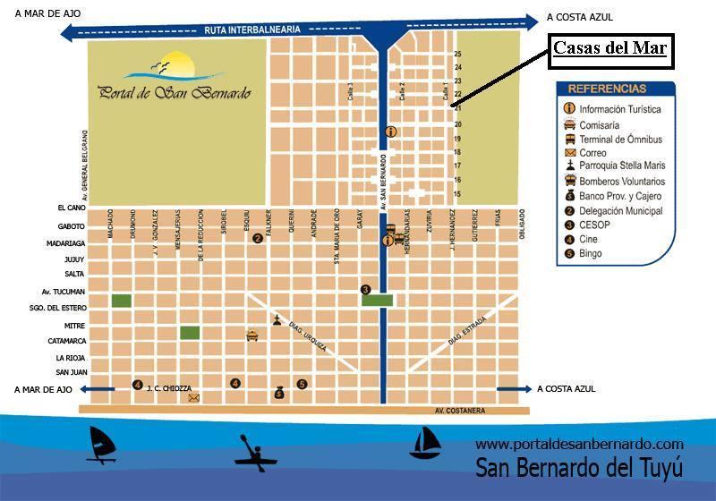 Vila Casas Del Mar San Bernardo Exteriér fotografie